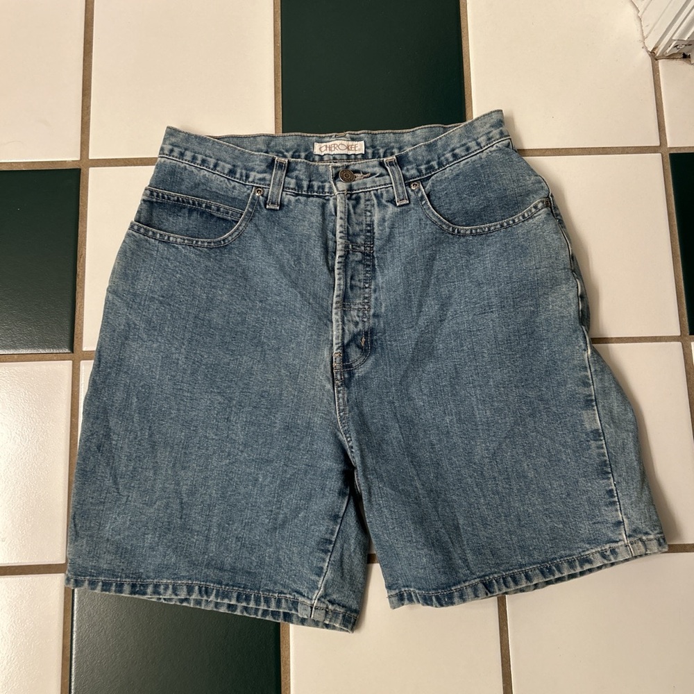 Cherokee Men's Blue Denim Shorts
